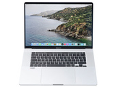 Apple MacBook Pro A2141 Silver 2019 r. i9-9880H 16GB 1024GB SSD 3072x1920 Radeon Pro 5500M Klasa A- MacOS Big Sur