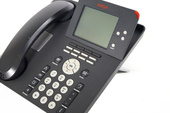 AVAYA Telefon Stacjonarny/Biurowy 9650 VOIP Deskphone Czarny +Podstawka