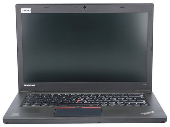 Lenovo ThinkPad T450 i5-5200U 8GB 256GB SSD 1600x900 Klasa A- Windows 10 Professional