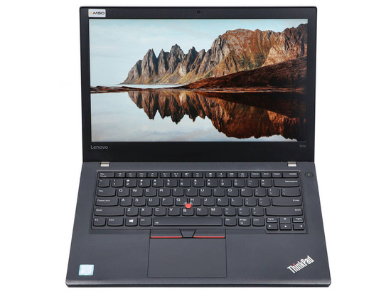 Lenovo ThinkPad T470 i5-6200U 8GB 256GB SSD 1920x1080 Klasa A- Windows 10 Professional