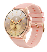 Nowy Smartwatch GlacierX Aura Rose Gold + Bransoleta mesh GX-AR60 BM