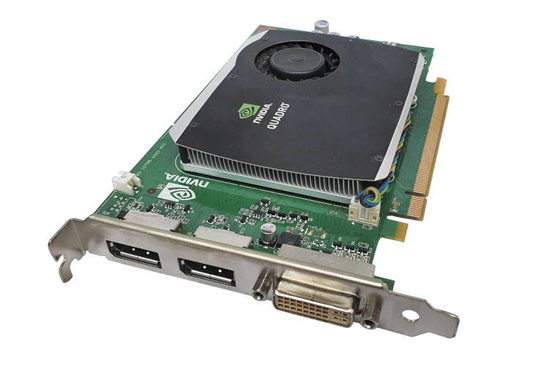 Uszkodzona Karta Graficzna NVIDIA Quadro FX580 512 MB GDDR3 Wysoki Profil