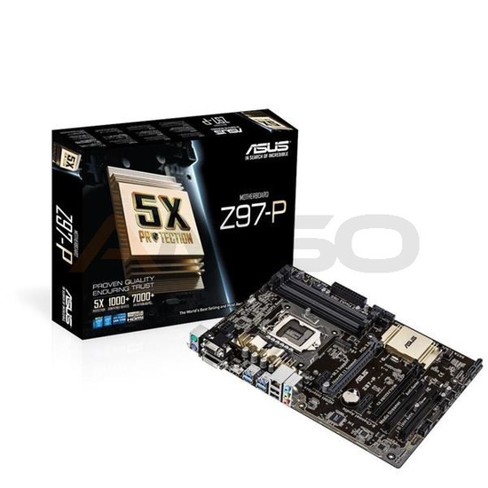 Płyta ASUS Z97-P /Z97/SATA3/M.2/USB3/PCIe3.0/1150/ATX