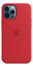 Oryginalne etui silikonowe Apple iPhone 12 Pro Max Red