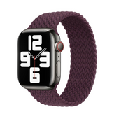 Oryginalny Pasek Apple Braided Solo Loop Dark Cherry 41mm Size 1