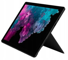 Microsoft Surface Pro 6 i5-8350U 8GB 256GB SSD 2736x1824 bez klawiatury Black Klasa B/C Windows 10 Home 039733392953 2P