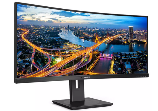 NOWY Monitor Philips 345B1C 34'' LED 3440x1440 VA HDMI DisplayPort Zakrzywiony