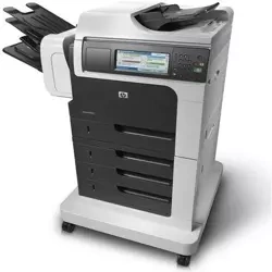 HP LaserJet M4555 MFP Urządzenie Wielofunkcyjne Przebieg około 201 tysięcy stron +finisher +podajniki