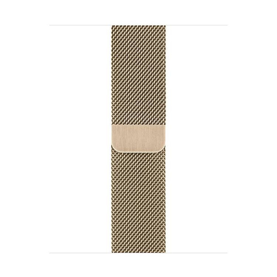 Oryginalny Pasek do Apple Watch Milanese Loop Silver 40mm Stainless Steel Gold