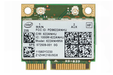 Karta WiFi WLAN Intel 572509-001 622ANHMW HP MiniPCI-E