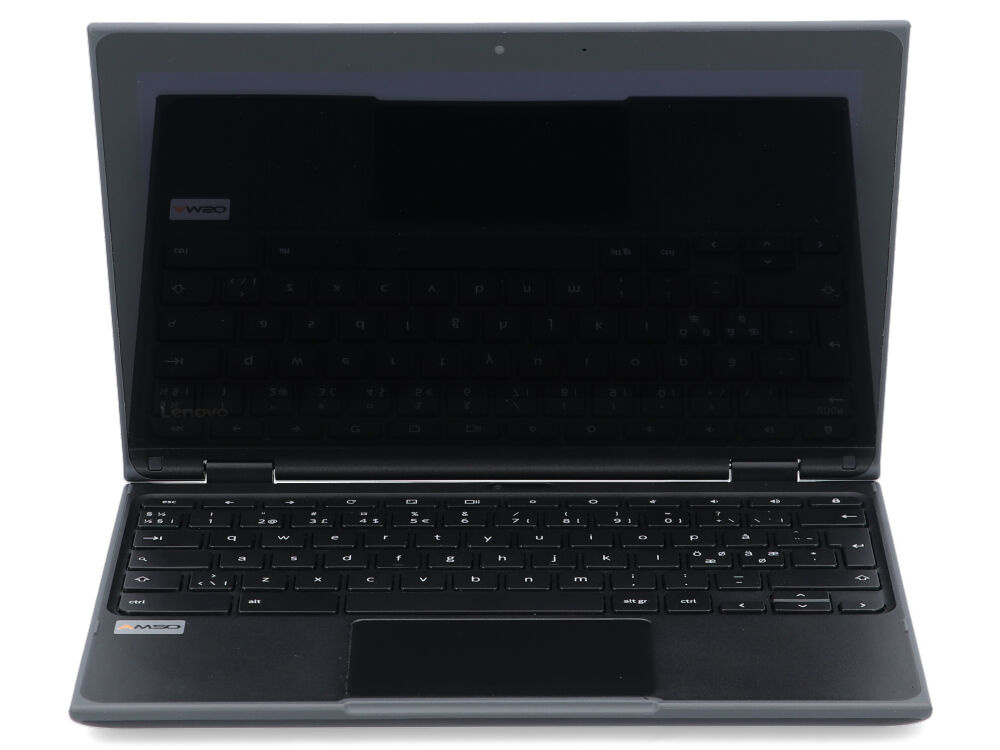 Dotykowy Lenovo Chromebook 500E 81ES Czarny Celeron N3450