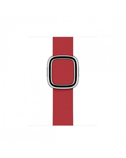 Oryginalny Pasek Apple Modern Buckle Scarlet 40mm rozmiar M