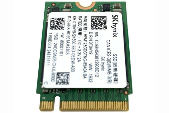 Dysk SK Hynix BC511 256GB SSD M.2 2230 NVMe 0496FF