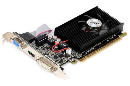 Karta Graficzna Arktek GeForce GT 710 1GB DDR3 Niski Profil 