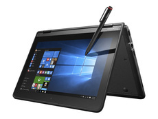 Hybrydowy Lenovo ThinkPad Yoga 11E 3rd Gen Celeron N3160 4GB 256GB SSD 1366x768 Klasa A- Windows 10 Professional
