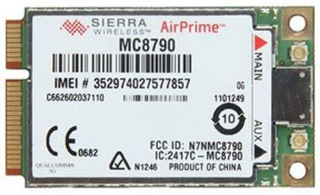 Modem WWAN Sierra Wireless MC8790 do Fujtisu-Siemens S6420 T5010