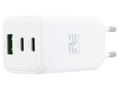 Nowa ładowarka sieciowa GaN 65W USB-A + 2x USB-C QC PD Encore Energy MD-6583Z + kabel 2x USB-C 100cm