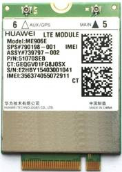 Modem WWAN Huawei ME906E LTE do HP ZBook 840 820 650 640 430 G1 790198-001