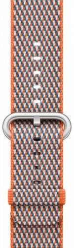 Oryginalny Pasek Apple Watch Woven Nylon Spicy Orange 38mm w zaplombowanym opakowaniu