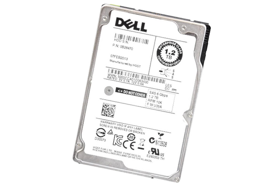 Dysk Twardy Dell HGST 1.2TB SAS 6Gb/s 0B28470 2.5'' 10K HUC101212CSS600