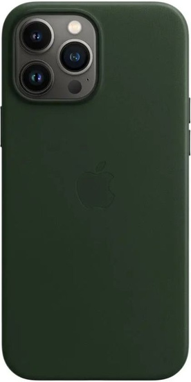 Oryginalne etui skórzane Apple iPhone 13 Pro Max Leather Sequoia Green