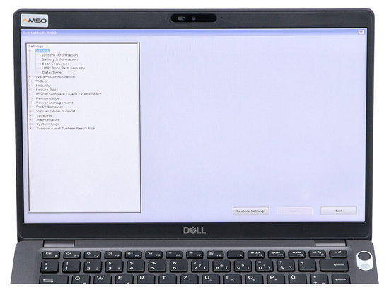 Dell Latitude 5400 i5-8365U 16GB 480GB SSD 1920x1080 Klasa A- Windows 11 Professional