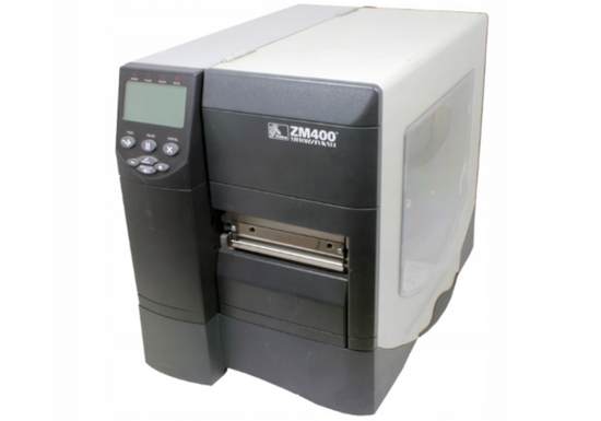 Drukarka Etykiet Zebra ZM400 300dpi Termotransferowa Termiczna Przebieg 130 metrów