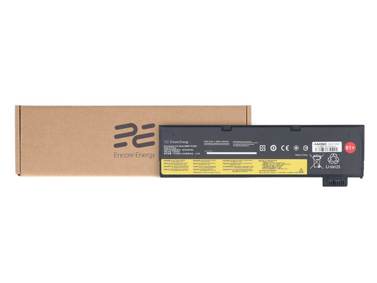 Bateria Encore Energy do Lenovo ThinkPad A475 P51S T25 T470 T570 48Wh 10.8V 4400mAh 01AV425