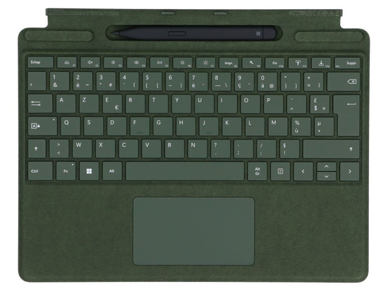 Klawiatura Surface Pro Signature Keyboard do Microsoft Surface Pro 8 / X (Forest) French po zwrocie