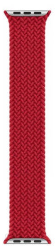 Nowy Oryginalny Pasek Apple Braided Solo Loop Red 41mm rozmiar 7