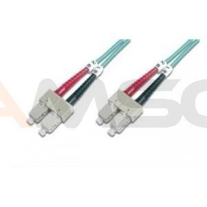 Patchcord światłowodowy DIGITUS SC/SC duplex MM 50/125 OM3 1m