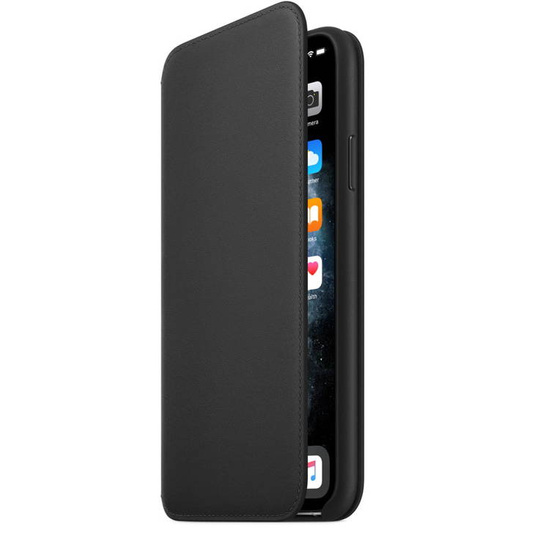 Oryginalne Skórzane Etui Apple iPhone 11 Pro Max Leather Folio Black