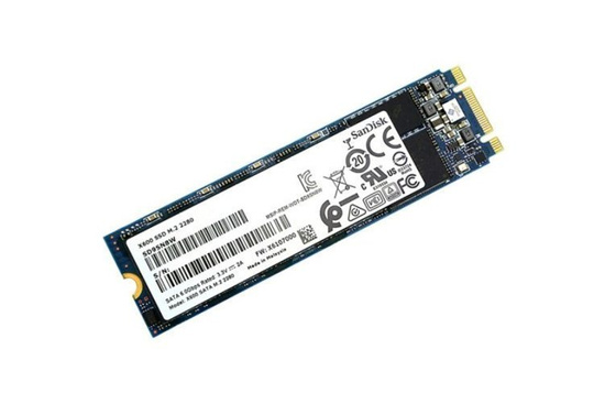 Dysk SSD Sandisk X600 256GB M.2 2280 SATA 550Mb/s 