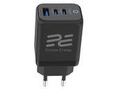 Nowa ładowarka sieciowa GaN 45W USB-A + 2x USB-C QC PPS PD Encore Energy MD-4583RA
