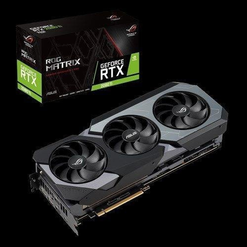 Karta VGA Asus GeForce RTX 2080 Ti ROG-MATRIX-RTX2080TI-P11G-GAMING 11GB GDDR6 352bit 2xHDMI+2xDP PCIe3.0
