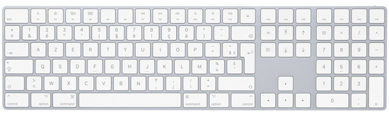 Nowa Oryginalna Klawiatura Apple Magic Keyboard Numeric Keypad Silver France