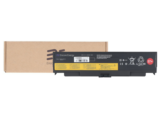 Bateria Encore Energy do Lenovo ThinkPad L440 L540 T440p T540p W540 W541 48Wh 10.8V 4400mAh 45N1147 