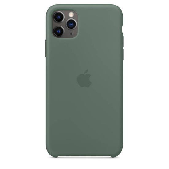 Oryginalne etui silikonowe Apple iPhone 11 Pro Max Pine Green