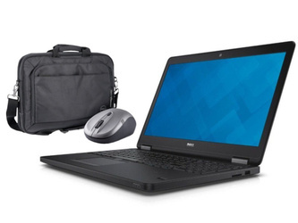 Dell Latitude E5250 i5-5300U 8GB NOWY DYSK 240GB SSD 1366x768 Klasa A Windows 10 Professional Torba + Mysz