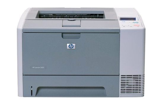 Drukarka Laserowa HP LaserJet 2420 Sieć Przebieg około 77 tysięcy wydrukowanych stron