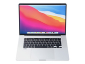 Apple MacBook Pro 16" A2141 2019r. Silver i7-9750H 32GB 512GB SSD 3072x1920 AMD Radeon Pro 5300M Klasa A- MacOS Big Sur