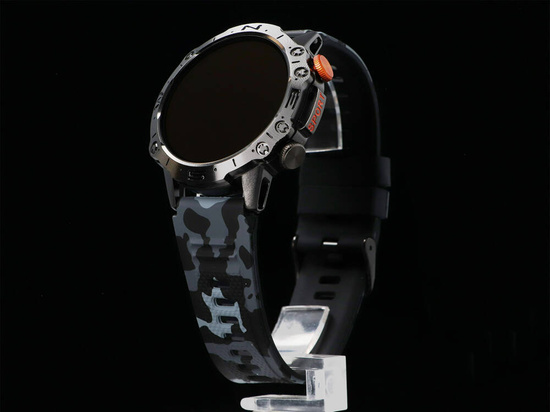 Nowy Smartwatch GlacierX Tactical Black Camo + Folia ochronna