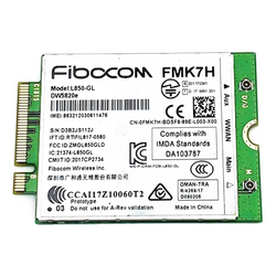 Modem WWAN Fibocom L850-GL DW5820e FMK7H do Dell Latitude 3500 5310 5400 5500 5520
