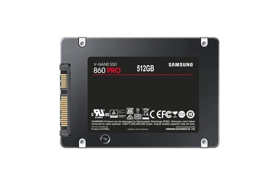 Dysk SSD Samsung 860 PRO 512GB 2.5'' MZ-76P512 560/530MB/s