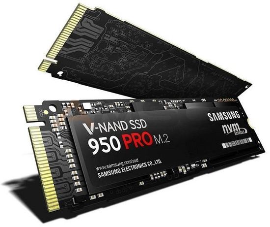 Dysk SSD Samsung 950 PRO 512GB M.2 NVMe1 (2500/1500) MZ-V5P512BW