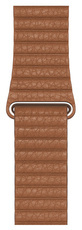 Oryginalny Pasek Apple Watch Leather Loop Saddle Brown 44mm / L