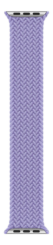 Oryginalny Pasek Apple Braided Solo Loop English Lavender 41mm rozmiar 4