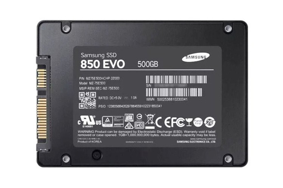 Dysk SSD Samsung 850 EVO 500GB SATA 2,5'' MZ-75E500 540/520MB/s