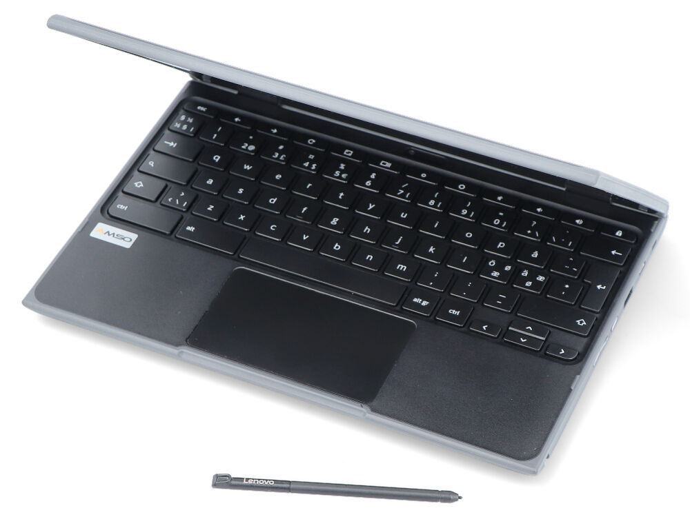 Lenovo Chromebook ブラック Dotykowy Lenovo Chromebook 300E 2nd Gen 2w1 Czarny Celeron