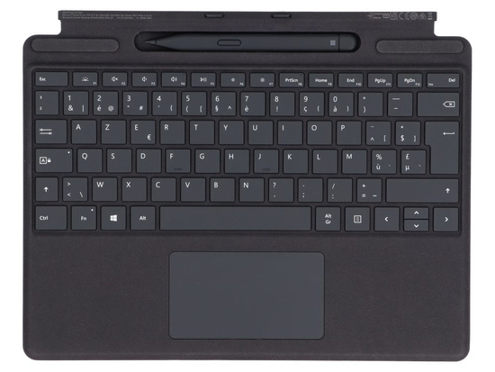 Klawiatura Surface Pro Signature Keyboard do Microsoft Surface Pro 8 / X (Black) Belgian po zwrocie